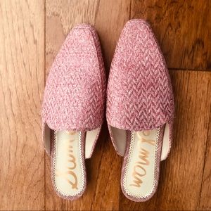 Sam Edelman Eiko Light Magenta weaved  Mule   SIze 8